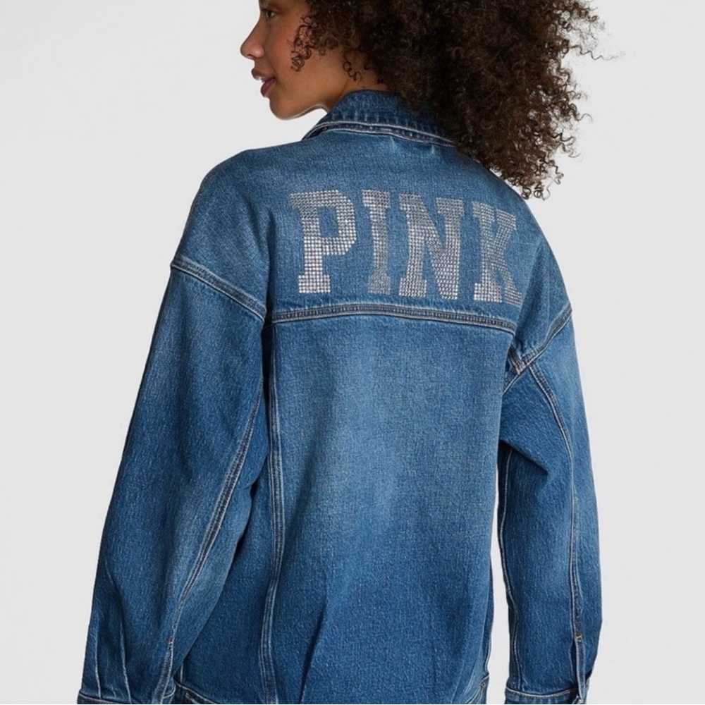 Limited Edition Rhinestone denim jacket - Picture 3 of 5